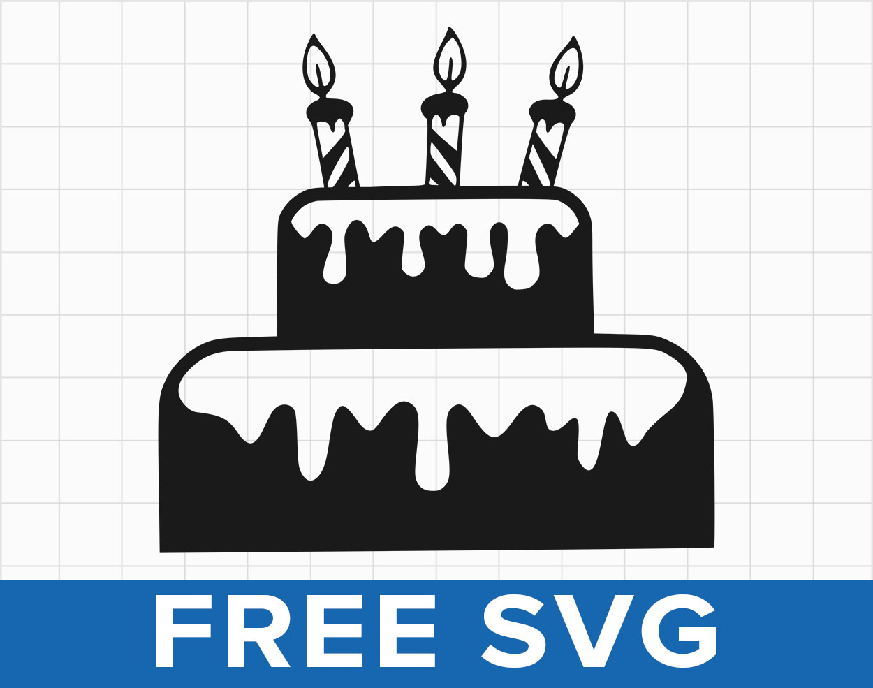 Birthday Cake Svg Cut File