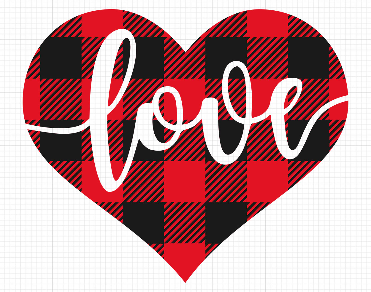 Love Heart Valentines Day Svg