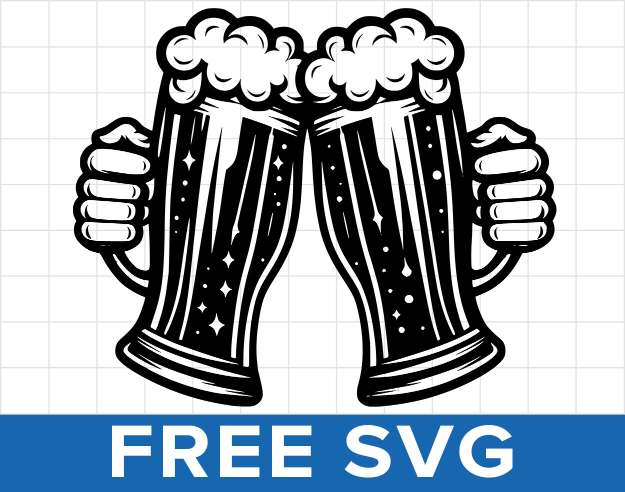 Beer Glass Cheers Svg