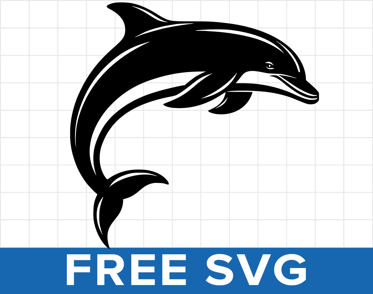 Dolphin Silhouette Svg