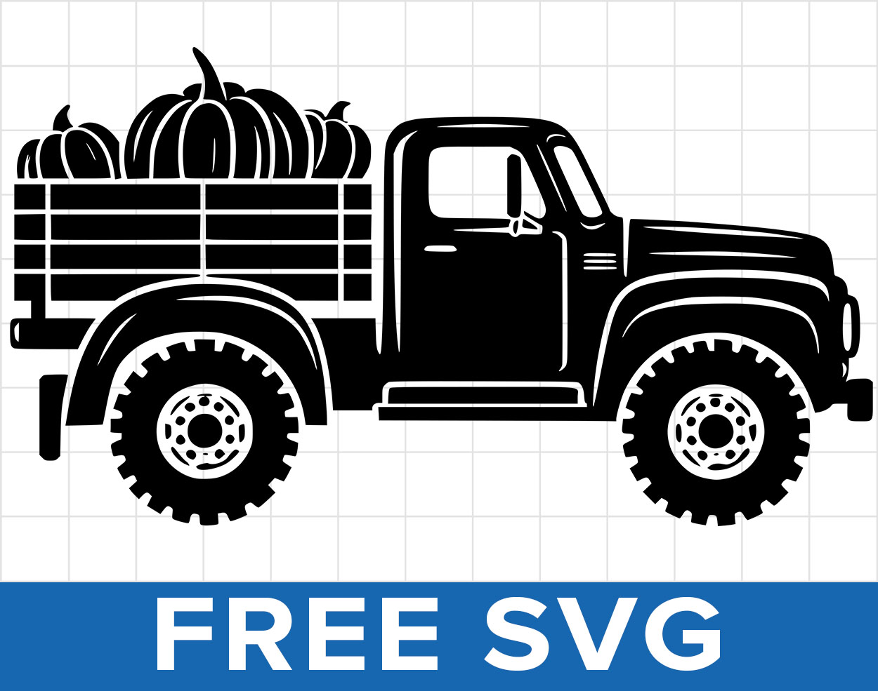 Fall Truck Svg