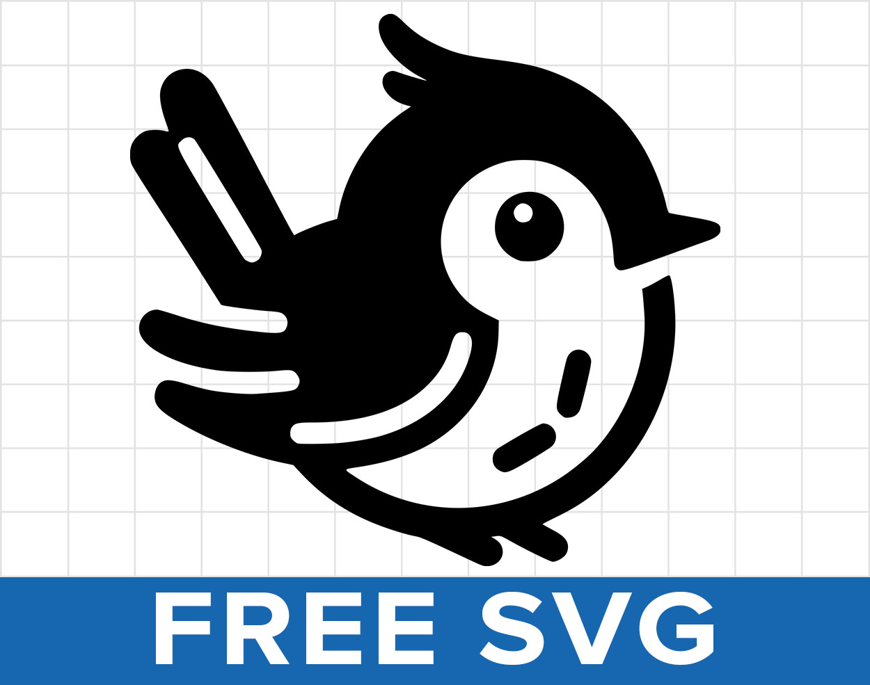 Free Cute Bird Svg