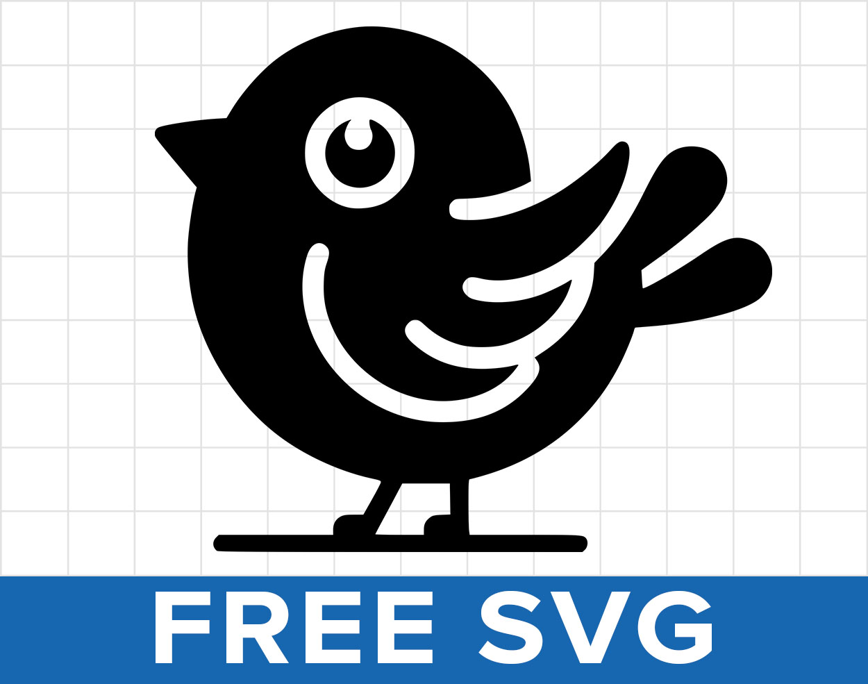 Free Cute Bird Svg