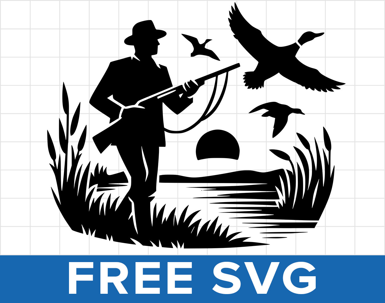 Free Duck Hunting Svg
