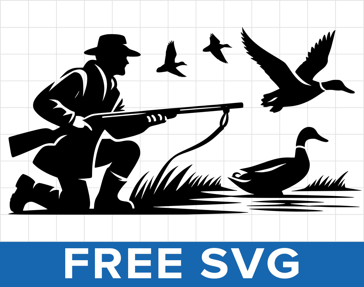 Free Duck Hunting Svg
