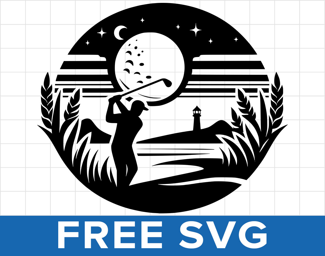 Free Golfing Svg
