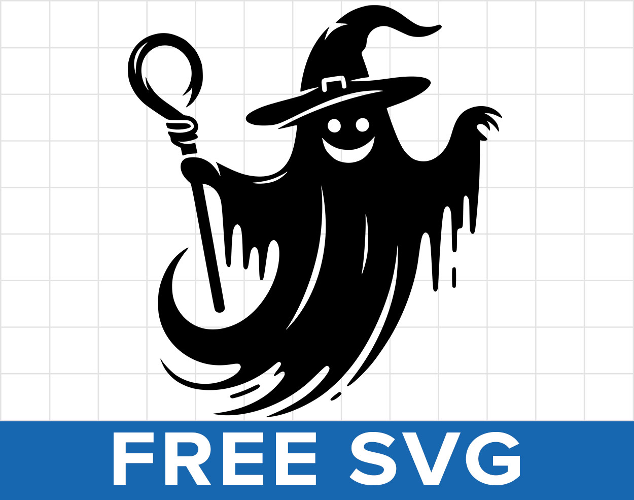 Free Halloween Ghost Svg
