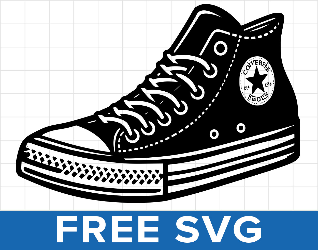 Converse Shoes Svg