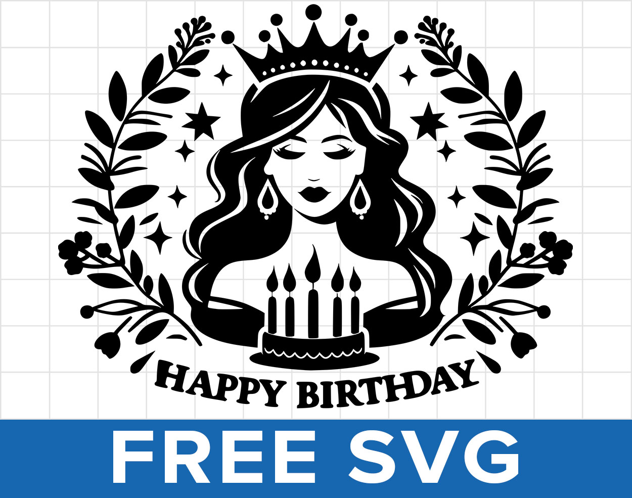 Happy Birthday Svg